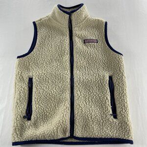 Vineyard Vines Youth Sherpa Fleece Vest – Size S
